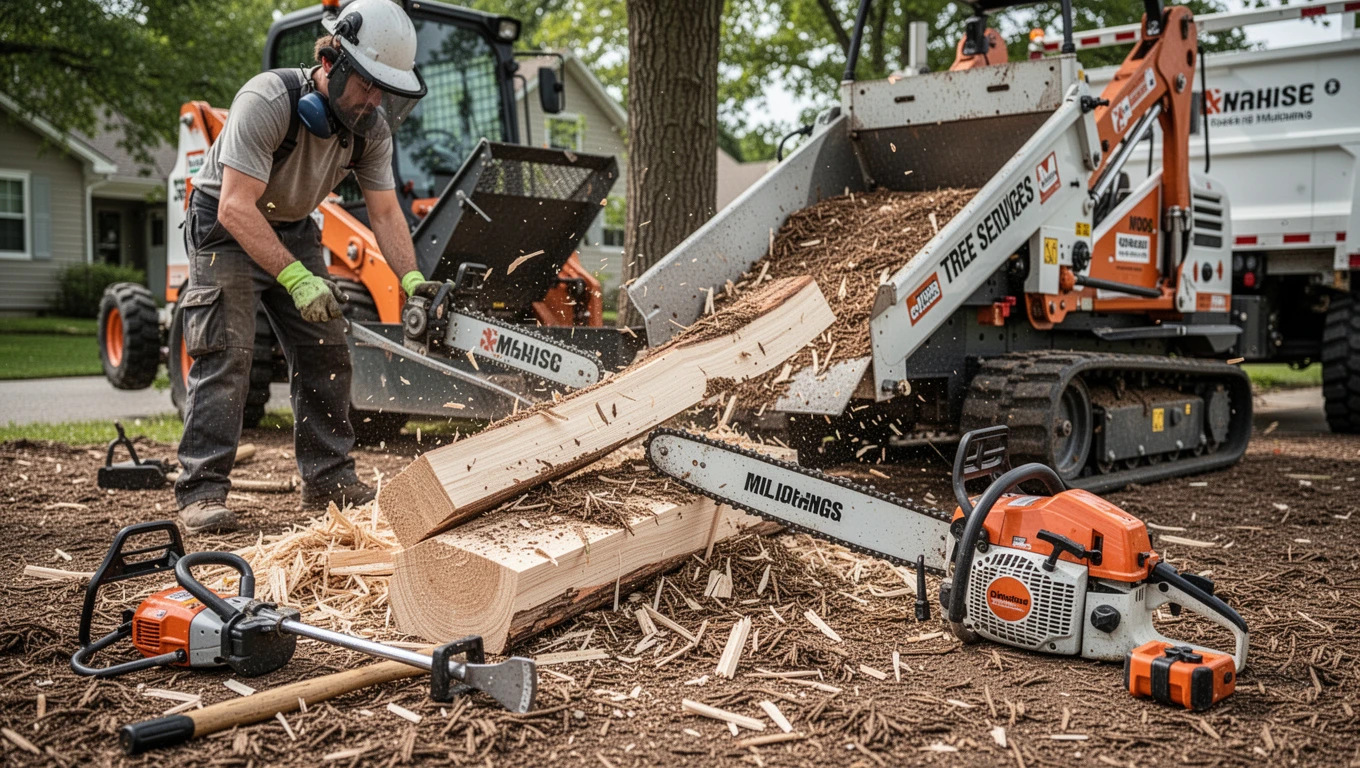 Wood Chipping & Mulching